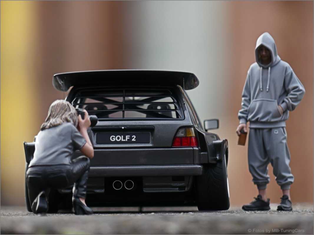 1:18 VW Golf 2 GTI R32 Khyzyl Saleem Breitbau - NEU inkl. OVP